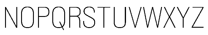 Shapiro Class Font UPPERCASE