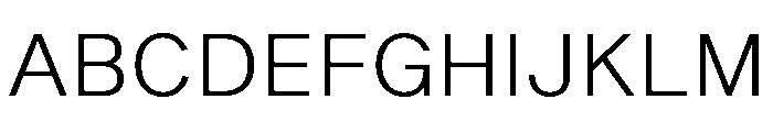 Shapiro Light Font UPPERCASE