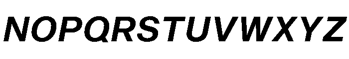 Shapiro Semi Bold Italic Font UPPERCASE