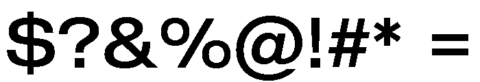 Shapiro Wide Book Font OTHER CHARS