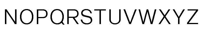 Shapiro Font UPPERCASE