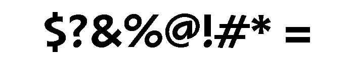 Sharktooth Bold Font OTHER CHARS