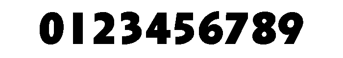 Sharktooth Heavy Font OTHER CHARS