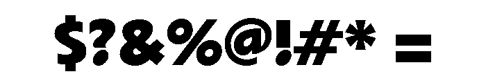 Sharktooth Heavy Font OTHER CHARS