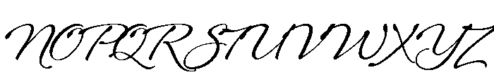 Sheila Bold Font UPPERCASE
