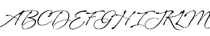 Sheila Regular Font UPPERCASE