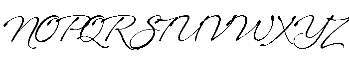 Sheila Regular Font UPPERCASE