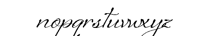 Sheila Regular Font LOWERCASE