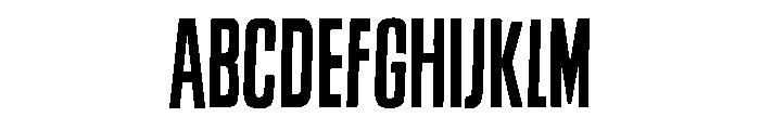 Sheldon Regular Font UPPERCASE