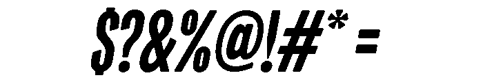 Sherman Regular Italic Font OTHER CHARS