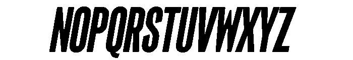 Sherman Regular Italic Font UPPERCASE