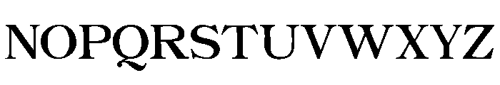 Sherwood Regular Font UPPERCASE