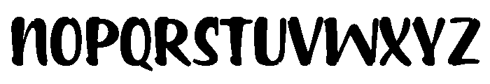 Shibumi Regular Font UPPERCASE