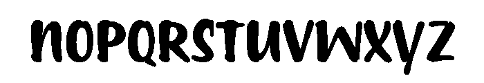 Shibumi Regular Font LOWERCASE