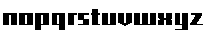Shimano Narrow Square Black Font LOWERCASE