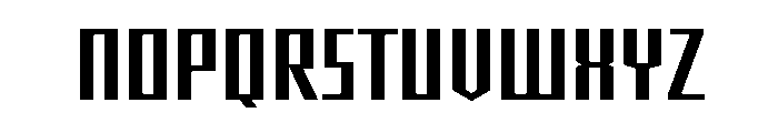 Shimano Narrow Square Light Font UPPERCASE
