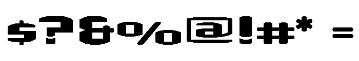 Shimano Round Black Font OTHER CHARS