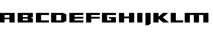 Shimano Square Black Font UPPERCASE