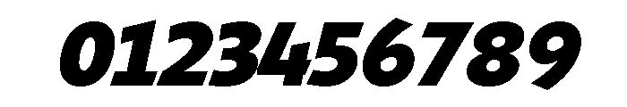 Shinn Extra Bold Italic Font OTHER CHARS