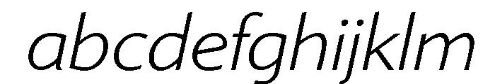 Shinn Light Italic FONT