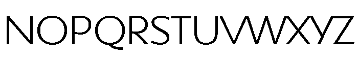 Shinn Light Font UPPERCASE