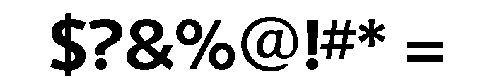 Shinn Medium Font OTHER CHARS