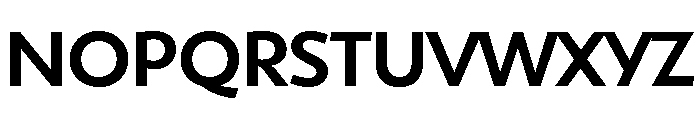 Shinn Medium Font UPPERCASE