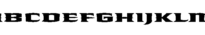 Shogun Black Font UPPERCASE