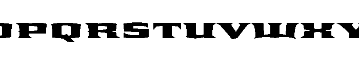 Shogun Black Font UPPERCASE