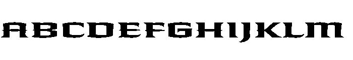 Shogun Bold Font UPPERCASE