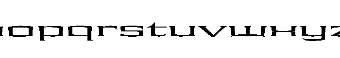 Shogun Extended Light Font LOWERCASE