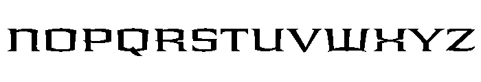 Shogun Light Font UPPERCASE