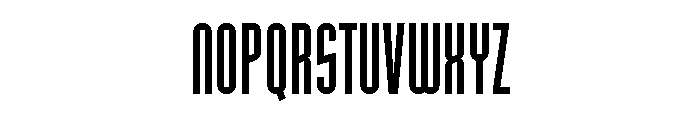 Shortwave Gothic Bold Font UPPERCASE