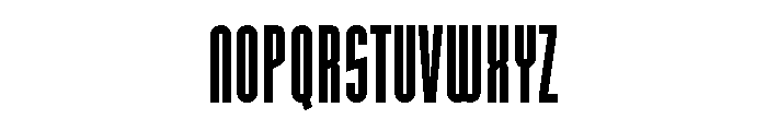 Shortwave Gothic Extra Bold Font UPPERCASE