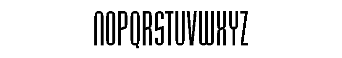 Shortwave Gothic Light Font UPPERCASE