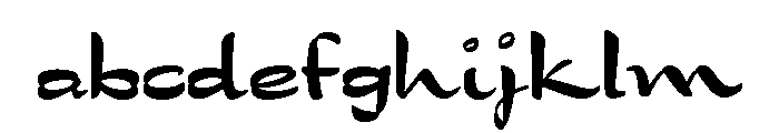 Showcard Script Regular FONT
