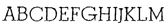 Shrub Regular Font UPPERCASE