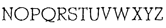 Shrub Regular Font UPPERCASE