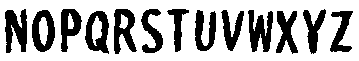 Sicarahitsu Regular Font UPPERCASE