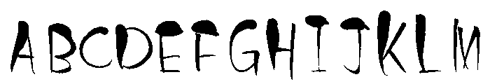 Sicbenigasa Regular Font UPPERCASE