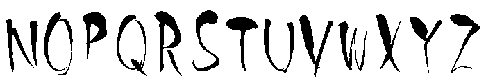 Sicbenigasa Regular Font UPPERCASE