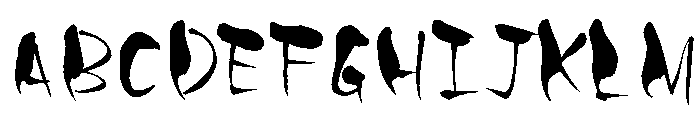 Sicbenitsurugi Regular Font UPPERCASE