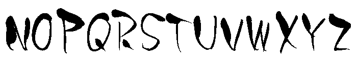 Sicbenitsurugi Regular Font UPPERCASE