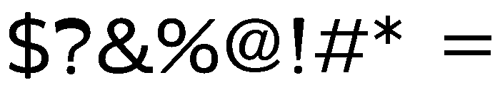 Siccrossudpultra Regular Font OTHER CHARS