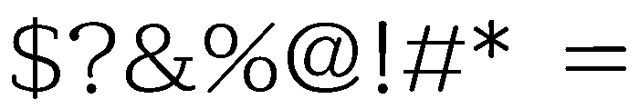Sicellemin Extra Light Font OTHER CHARS