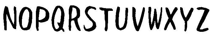 Sicfude Housen Regular Font UPPERCASE