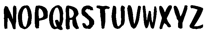 Sicfude Kuromon Regular Font UPPERCASE