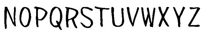 Sicfude Makase Regular Font UPPERCASE