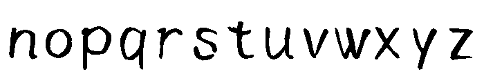 Sicfude Makase Regular Font LOWERCASE