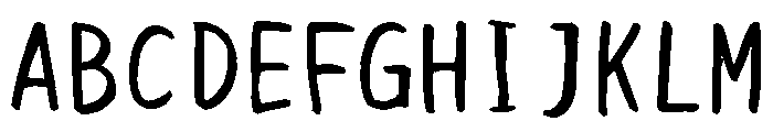 Sicfude Maromi Regular Font UPPERCASE